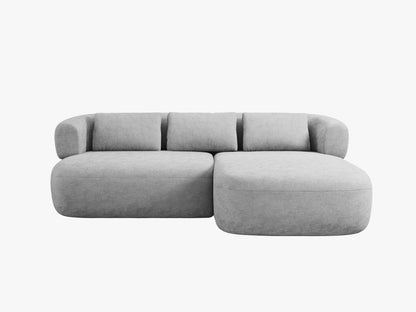Jenny Corner Sofa, 5 Seats, 200x145 cm — Silver / Right