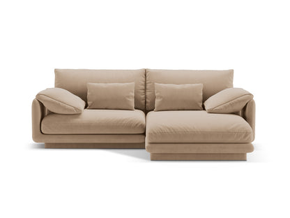 Torino Corner Sofa, 3 Seats, 220x170 cm — Sand / Right