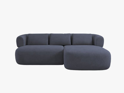 Jenny Corner Sofa, 5 Seats, 200x145 cm — Dark Blue / Right