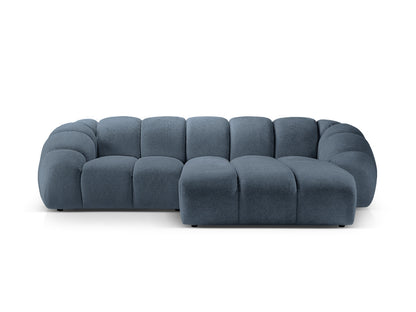 Diana Corner Sofa, 3 Seats, 294x182 cm — Blue Jeans / Right