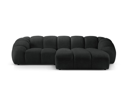 Diana Corner Sofa, 3 Seats, 294x182 cm — Anthracite / Right