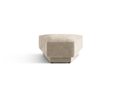 Pouf Chenille Beige Miley — Beige