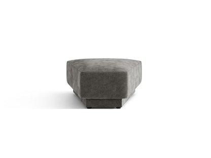 Pouf Chenille Beige Miley — Ansicht 4