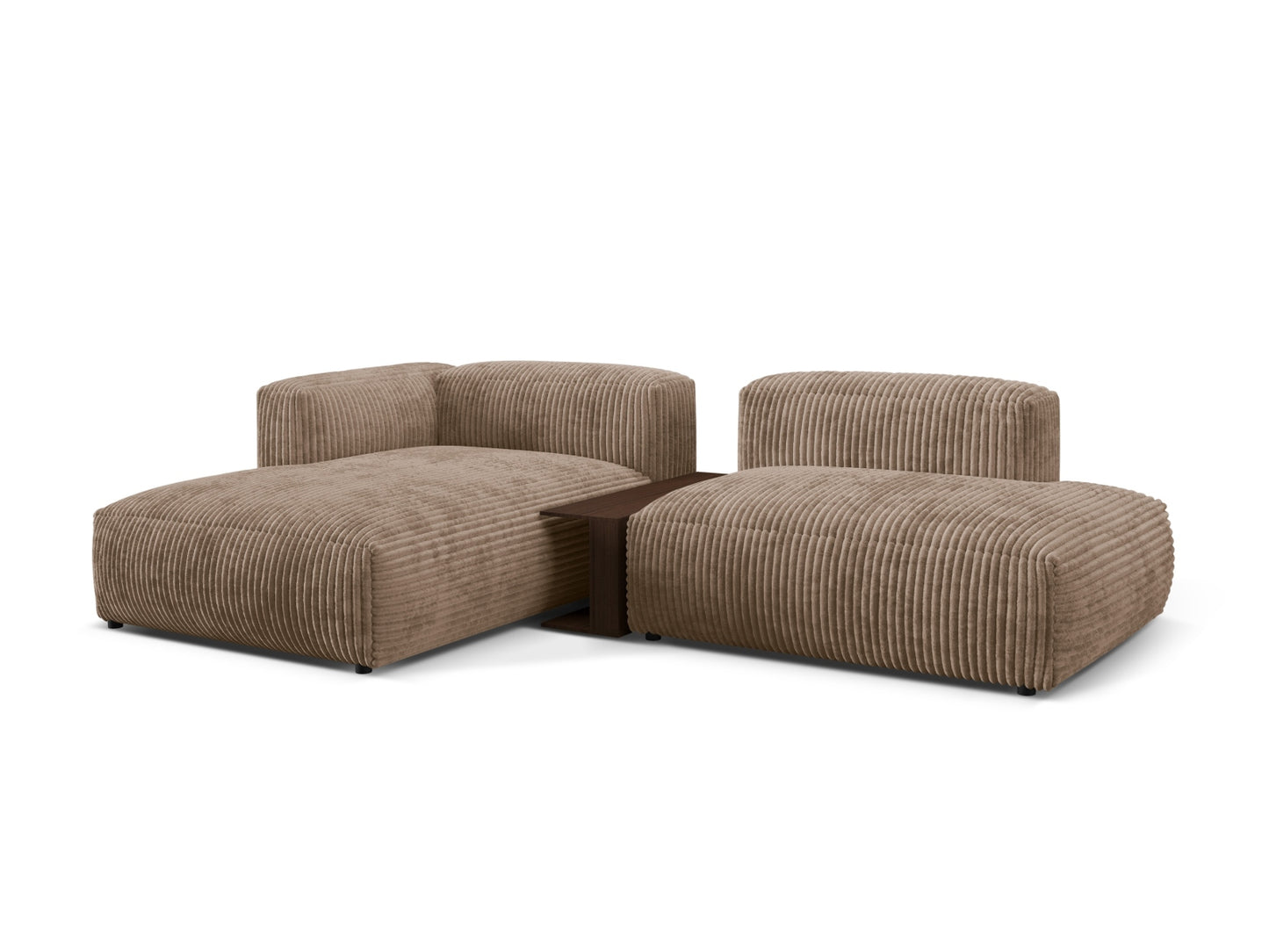 Ecksofa Cord Acorn Martina — Detailansicht