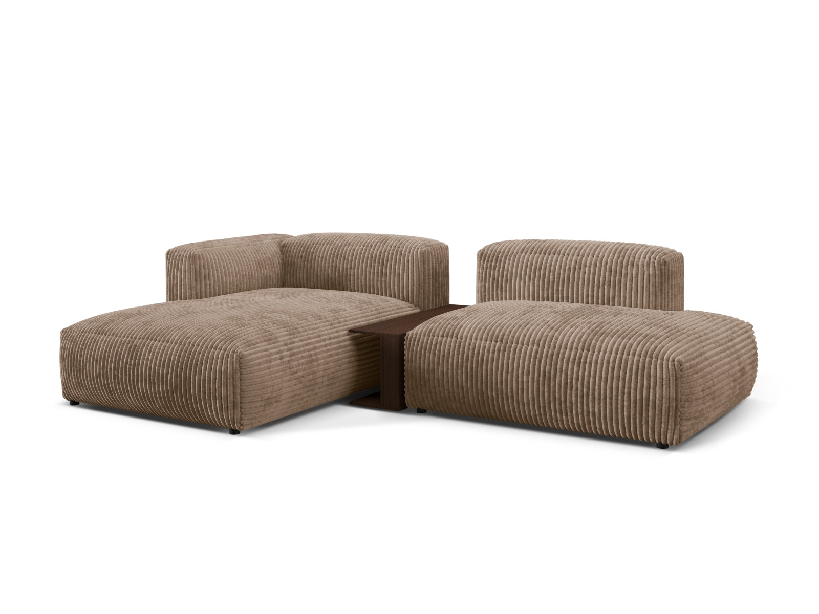 Ecksofa Cord Acorn Martina — Detailansicht