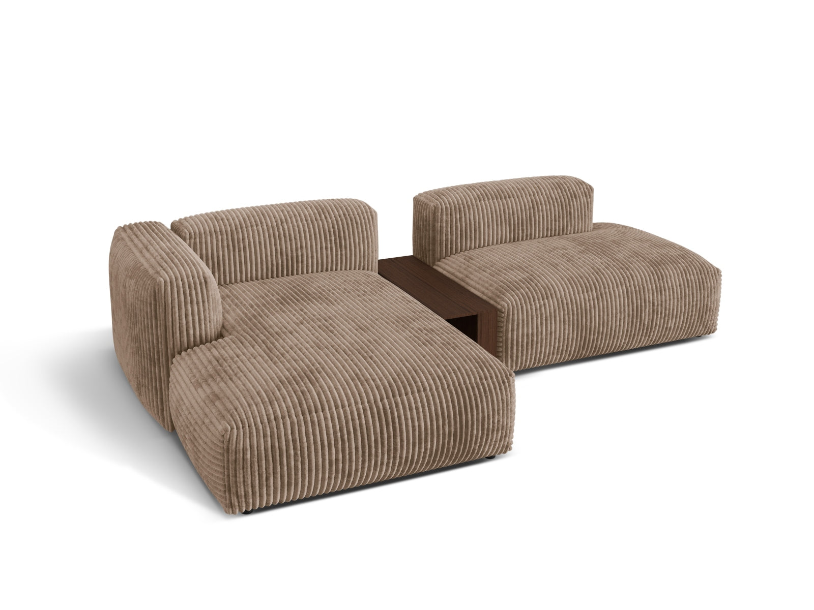 Ecksofa Cord Acorn Martina — Maße und Details