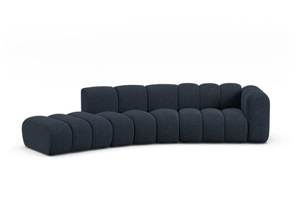 Sofa Chenille Brick Lupine — Navy Blue