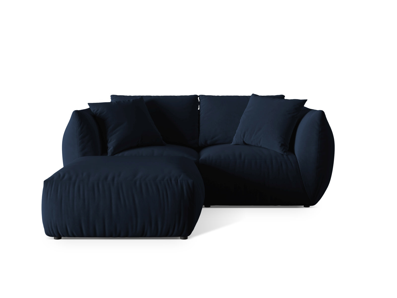 Chris Modular Corner Sofa, 4 Seats, 220x200 cm — Royal Blue