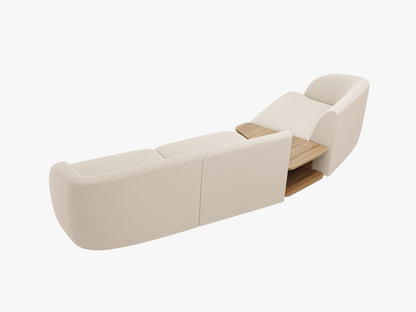 Sofa Bouclé Beige Miley — Ansicht 4