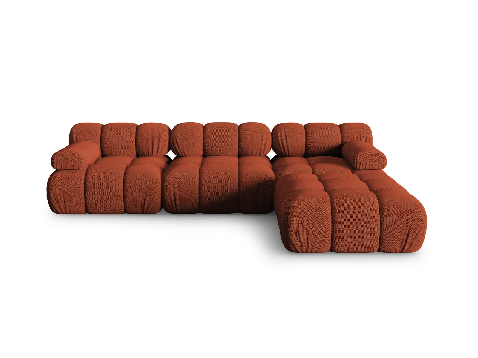 Bellis Modular Sofa, 4 Seats, 282x188 cm — Brick
