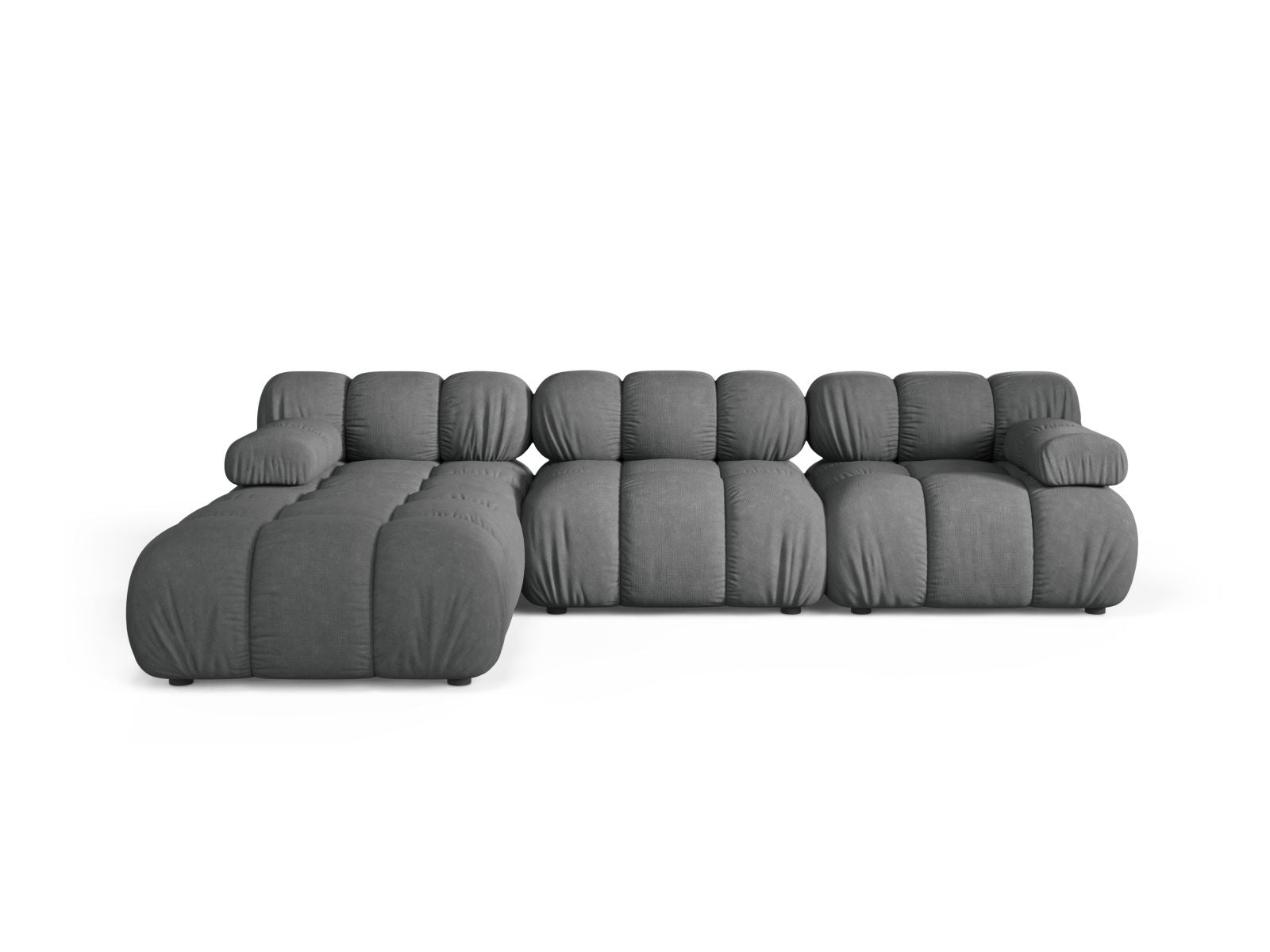 Bellis Modular Sofa, 4 Seats, 282x188 cm — Grey