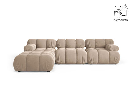 Bellis Modular Sofa, 4 Seats, 282x188 cm — Beige