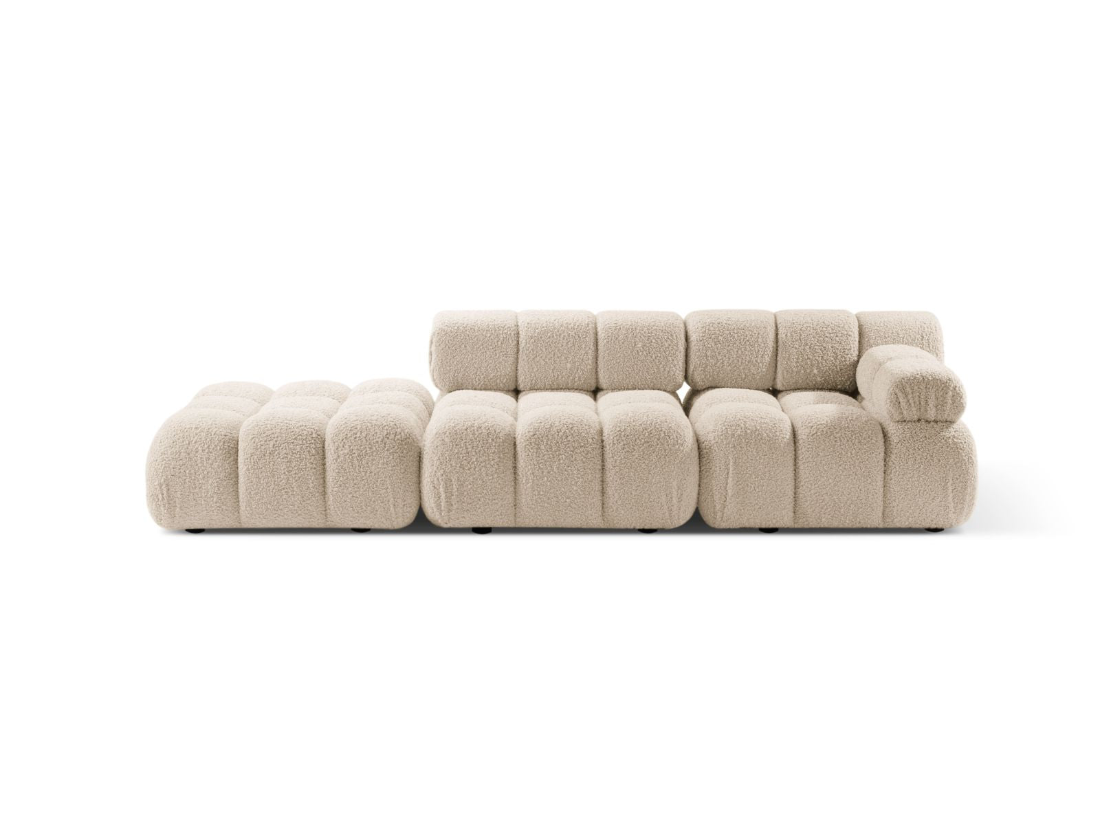 Bellis Modular Sofa, 4 Seats, 282x94 cm — Light Beige / Left