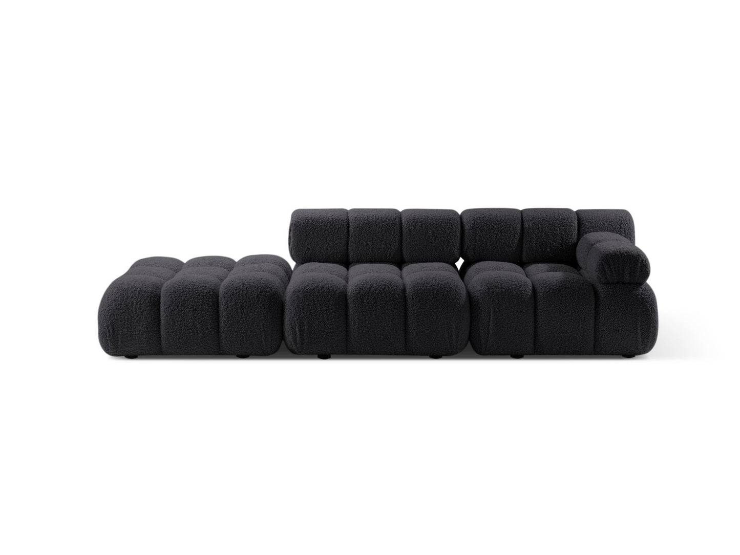 Sofa Bouclé Brick Bellis — Graphite