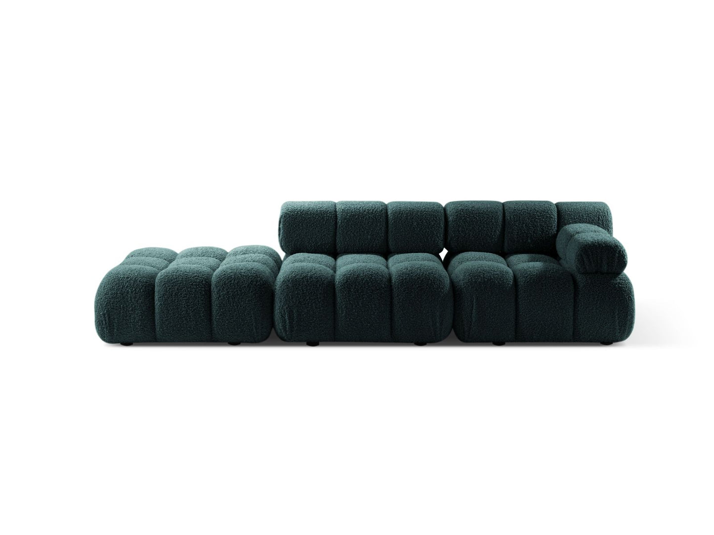 Sofa Bouclé Brick Bellis — Petrol