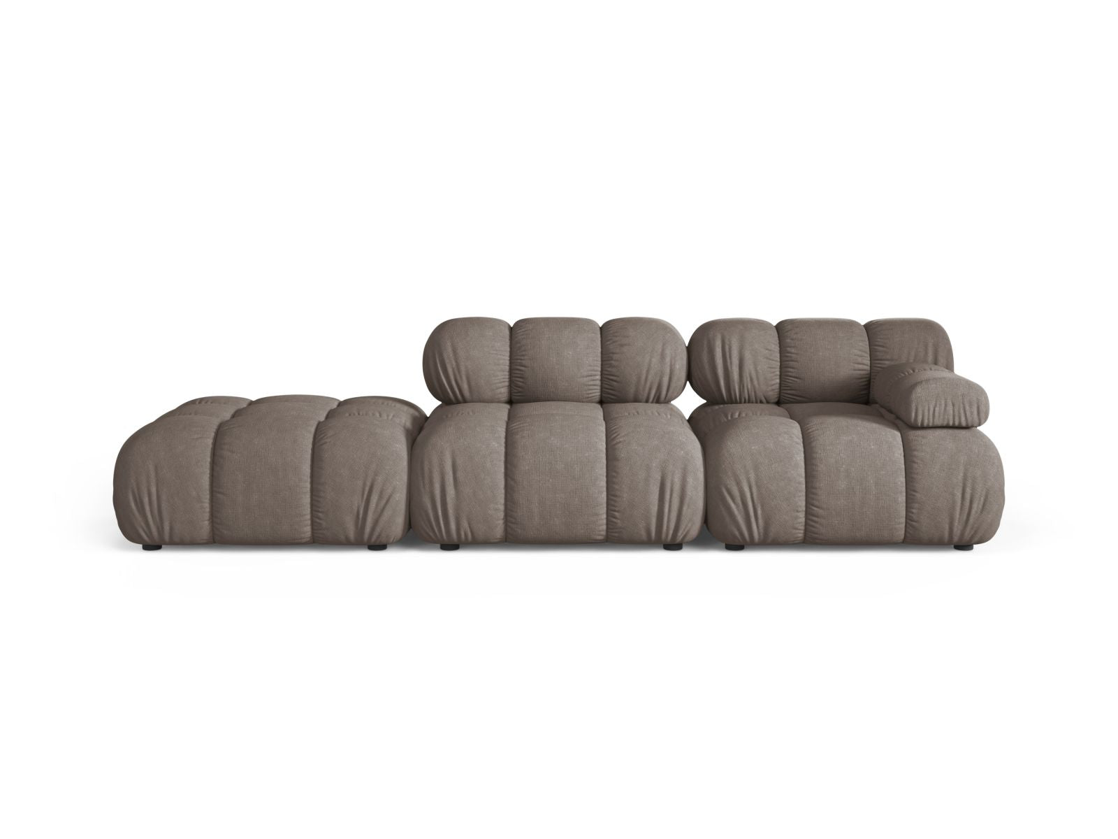 Bellis Modular Sofa, 4 Seats, 282x94 cm — Cappuccino / Left