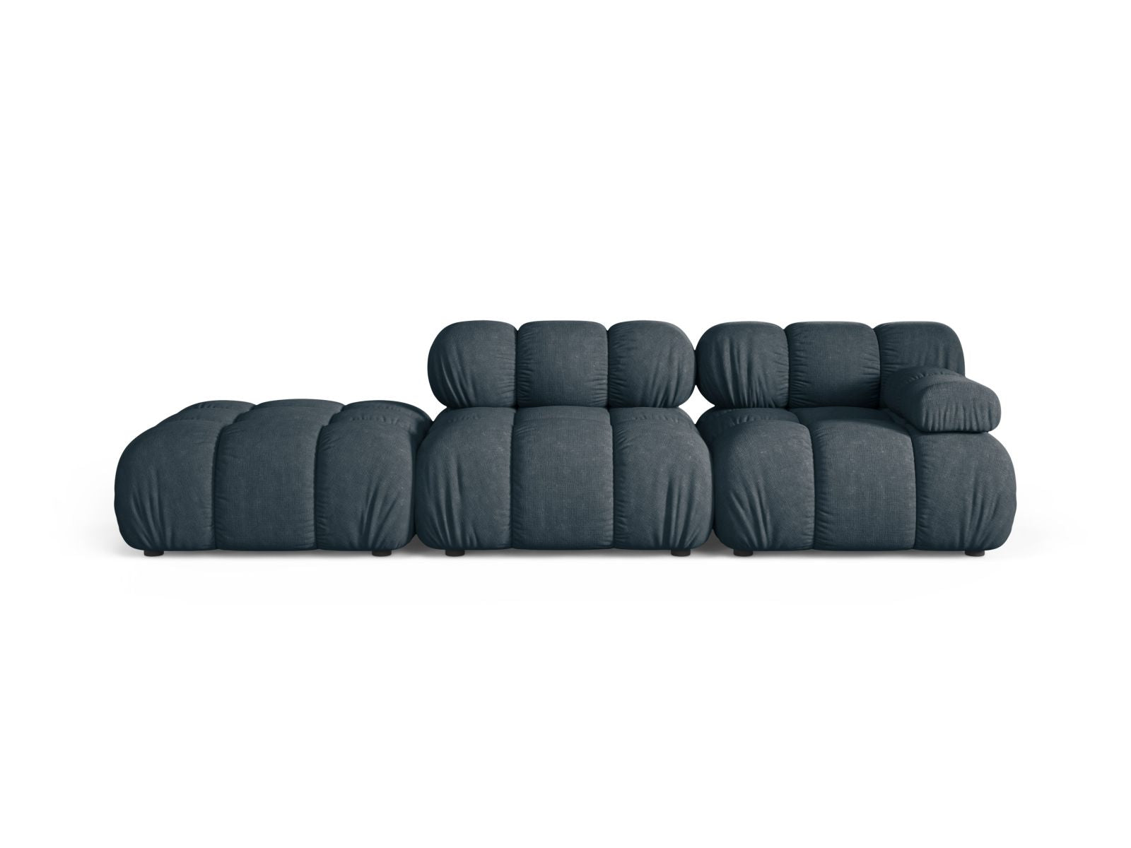 Bellis Modular Sofa, 4 Seats, 282x94 cm — Deep Petrol / Left