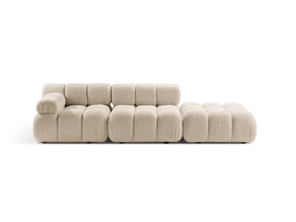 Bellis Modular Sofa, 4 Seats, 282x94 cm — Light Beige / Right