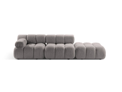 Bellis Modular Sofa, 4 Seats, 282x94 cm — Light Grey / Right