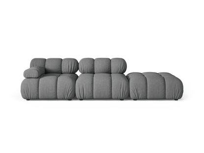 Bellis Modular Sofa, 4 Seats, 282x94 cm — Grey / Right
