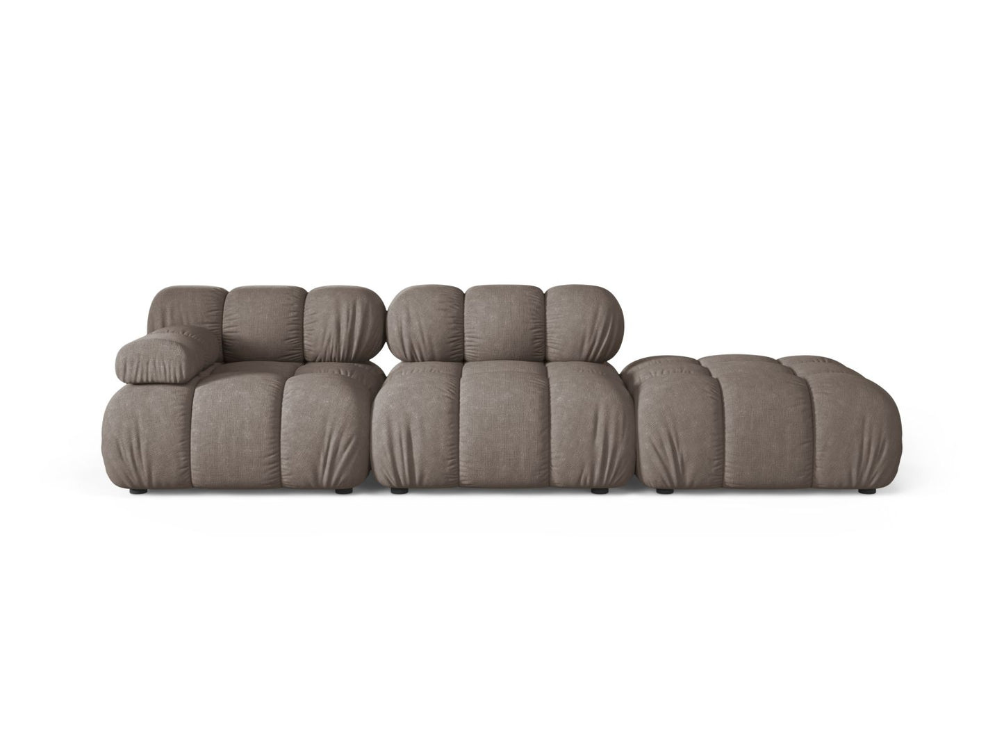 Bellis Modular Sofa, 4 Seats, 282x94 cm — Cappuccino / Right