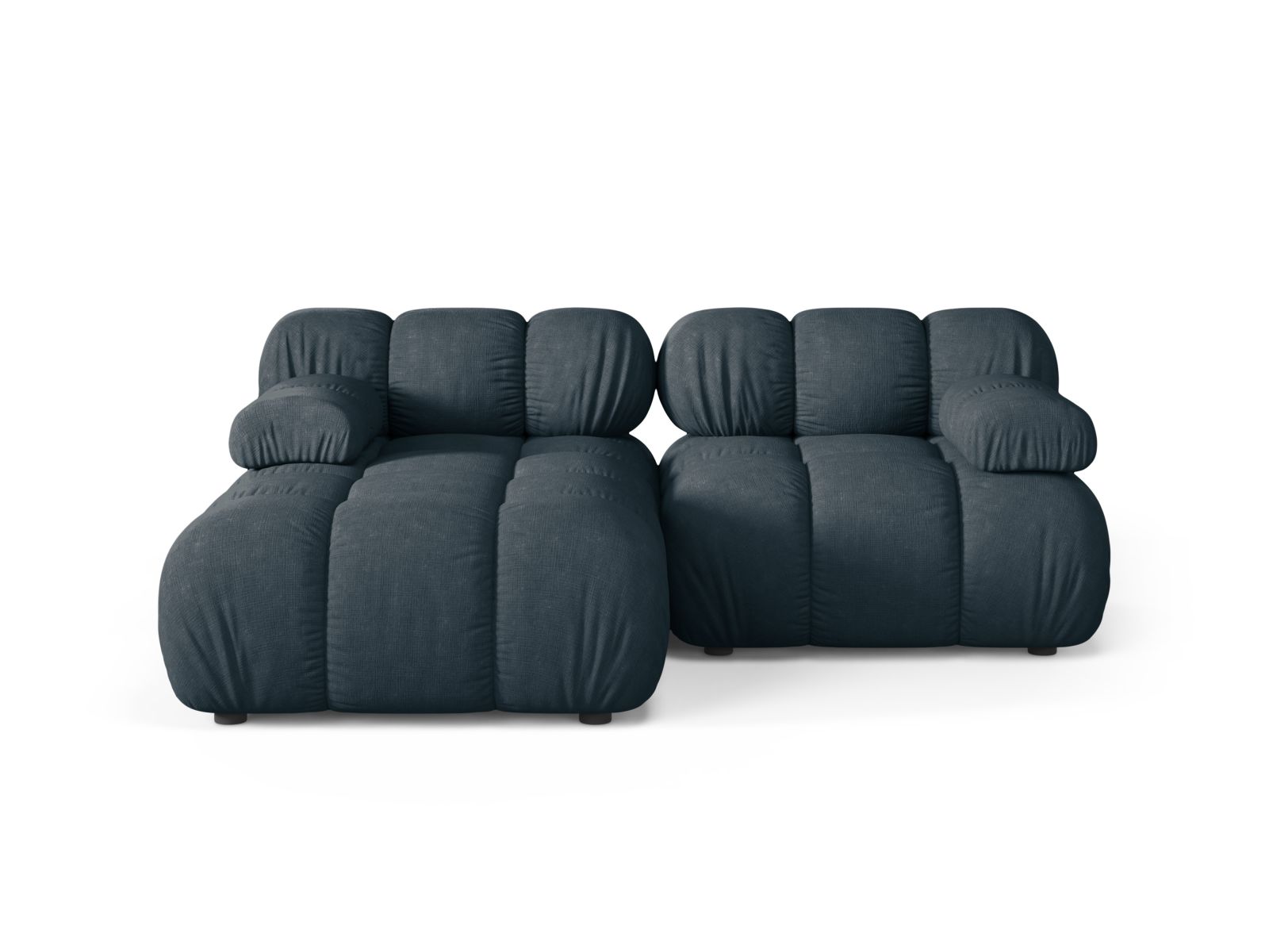 Bellis Modular Corner Sofa, 3 Seats, 188x155 cm — Deep Petrol / Left