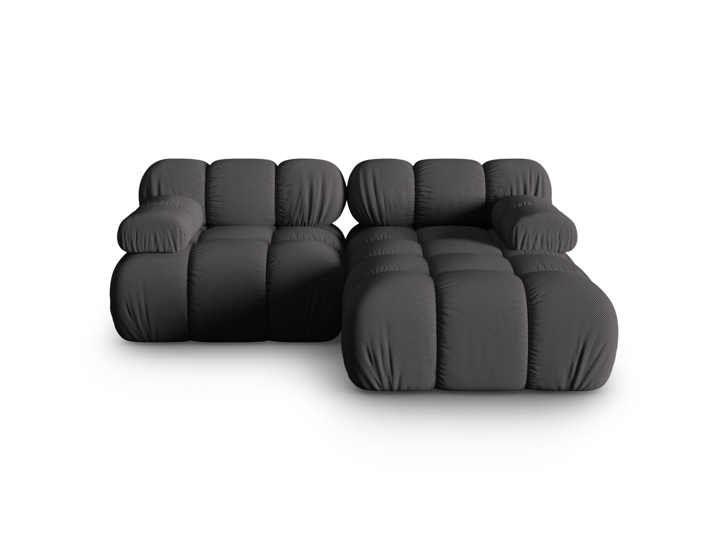 Bellis Modular Corner Sofa, 3 Seats, 188x155 cm — Espresso / Right