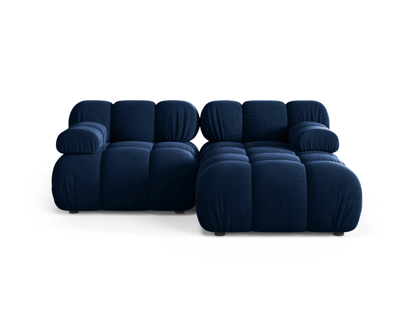 Bellis Modular Corner Sofa, 3 Seats, 188x155 cm — Royal Blue / Right