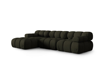 Ecksofa 3D Amazon Green Bellis — Wohnbeispiel