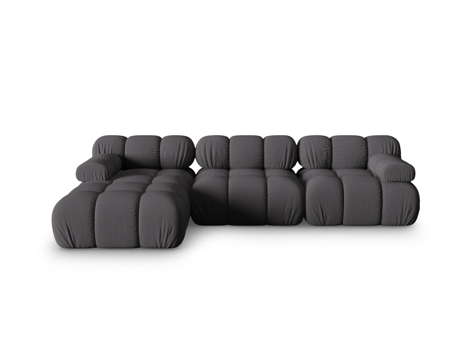 Bellis Modular Corner Sofa, 4 Seats, 282x155 cm — Espresso / Left