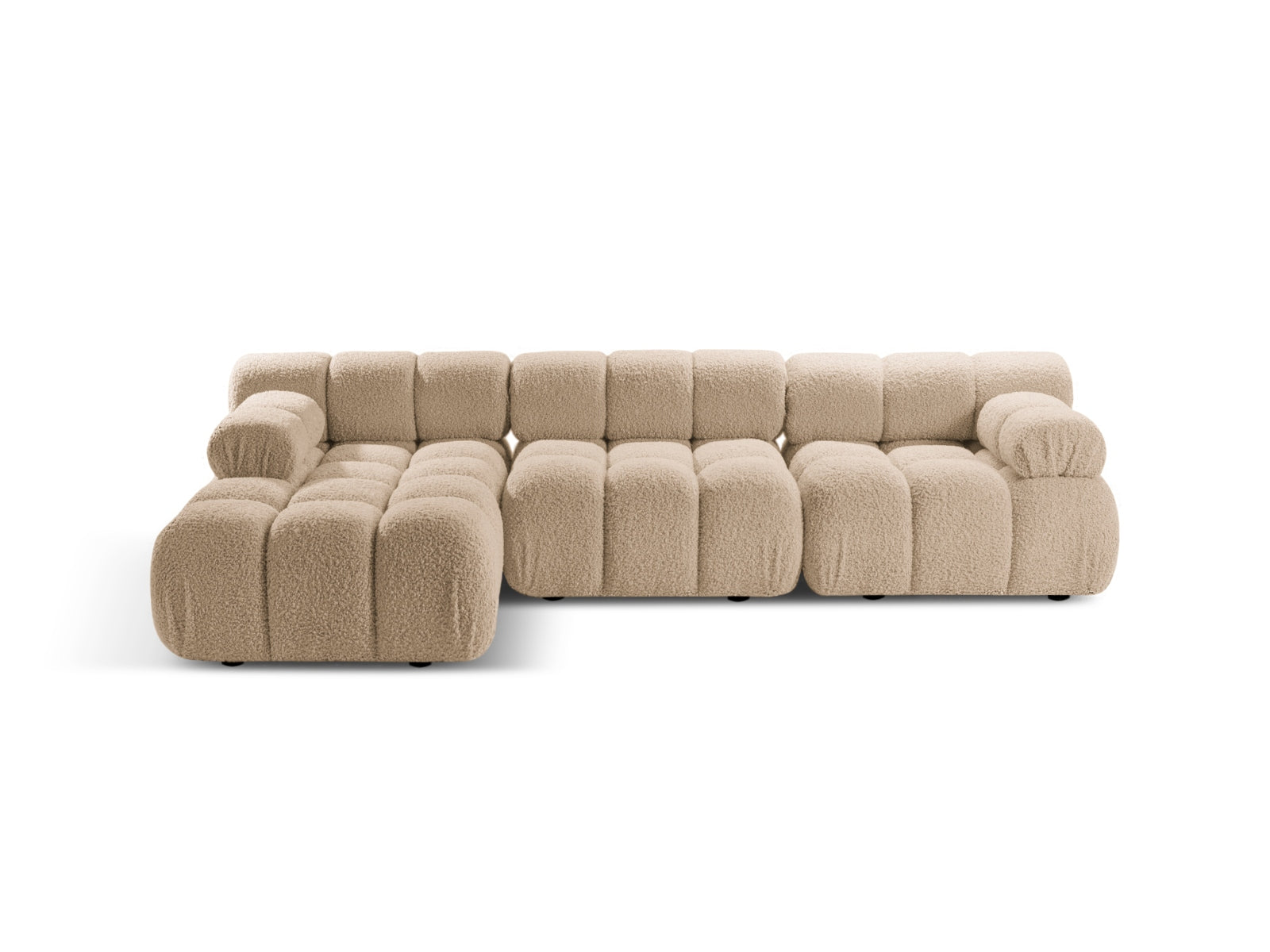 Bellis Modular Corner Sofa, 4 Seats, 282x155 cm — Sand / Left