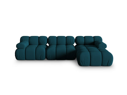 Bellis Modular Corner Sofa, 4 Seats, 282x155 cm — Navy Blue / Right