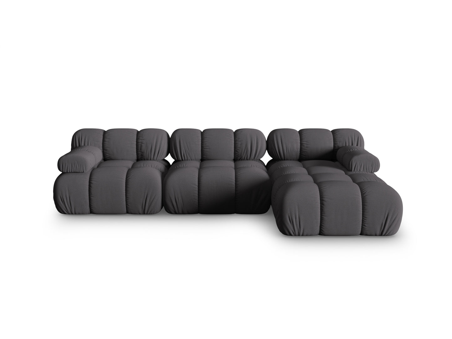 Bellis Modular Corner Sofa, 4 Seats, 282x155 cm — Espresso / Right