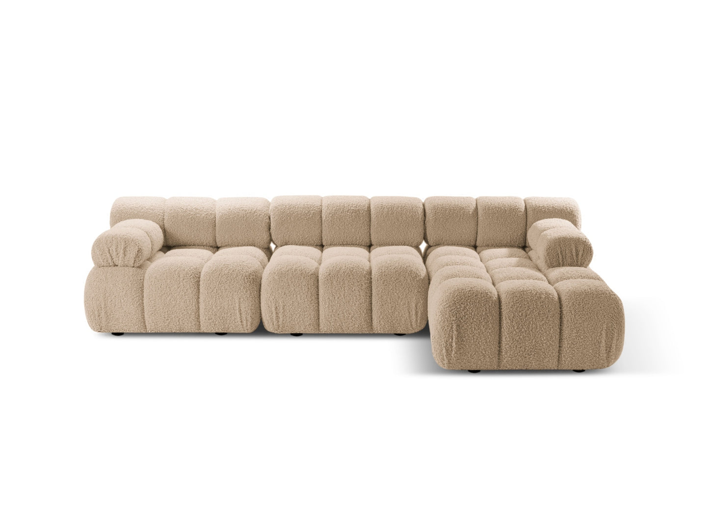 Bellis Modular Corner Sofa, 4 Seats, 282x155 cm — Sand / Right
