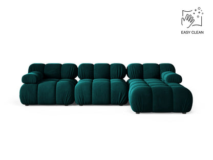 Bellis Modular Corner Sofa, 4 Seats, 282x155 cm — Deep Petrol / Right