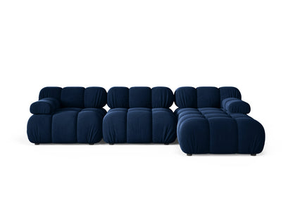 Bellis Modular Corner Sofa, 4 Seats, 282x155 cm — Royal Blue / Right