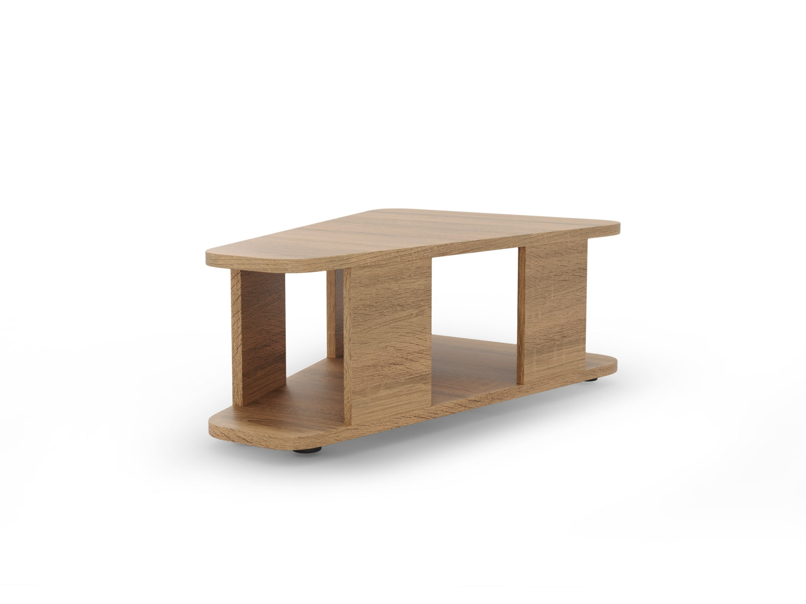Tisch Holz Light Brown Miley — Wohnbeispiel