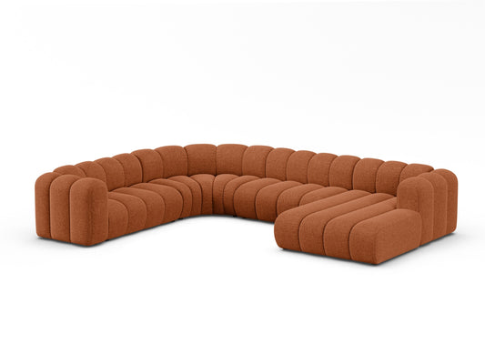 Lupine Modular Panoramic Corner Sofa, 6 Seats, 370x280 cm