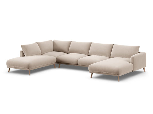 Naomi Panoramic Corner Sofa, 6 Seats, 365x235 cm