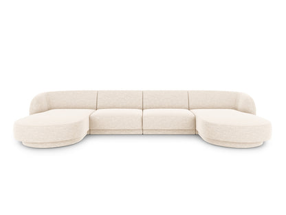 Panoramasofa Chenille Beige Miley — Light Beige