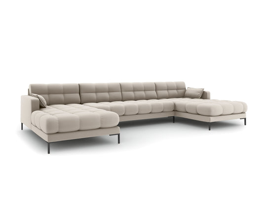 Mamaia Panoramic Sofa, 6 Seats, 383x185 cm — Beige