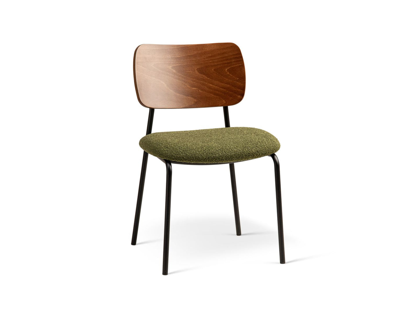 Dina Set of 2 Chairs, 49x47 cm — Dark Olive Green