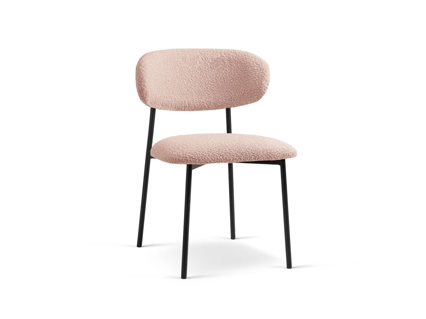 Nina Set of 2 Chairs, 55x52 cm — Powder Pink