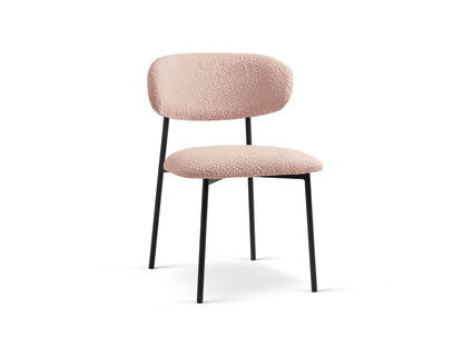 Nina Set of 2 Chairs, 55x52 cm — Powder Pink