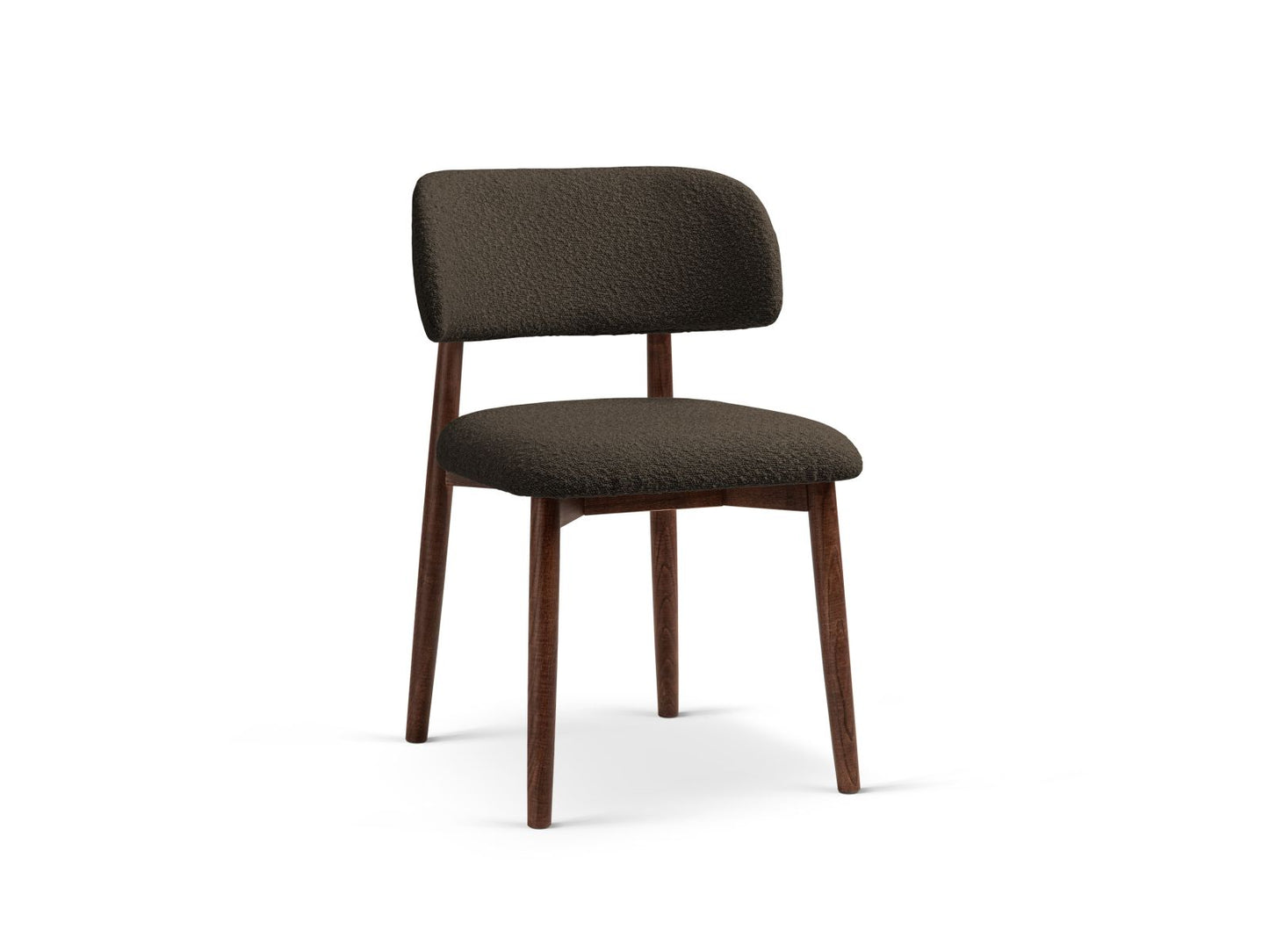 Evan Set of 2 Chairs, 49.5x51 cm — Brown / Walnut