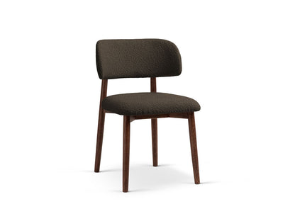 Evan Set of 2 Chairs, 49.5x51 cm — Brown / Walnut