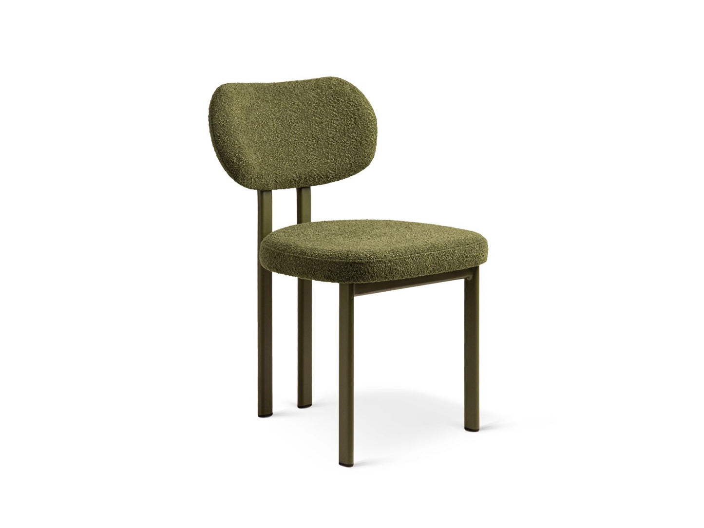 Sam Set of 2 Chairs, 51x52 cm — Dark Olive Green / Olive Green
