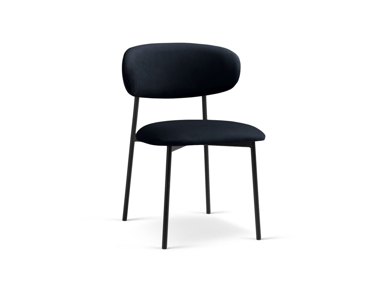 Nina Set of 2 Chairs, 55x52 cm — Black