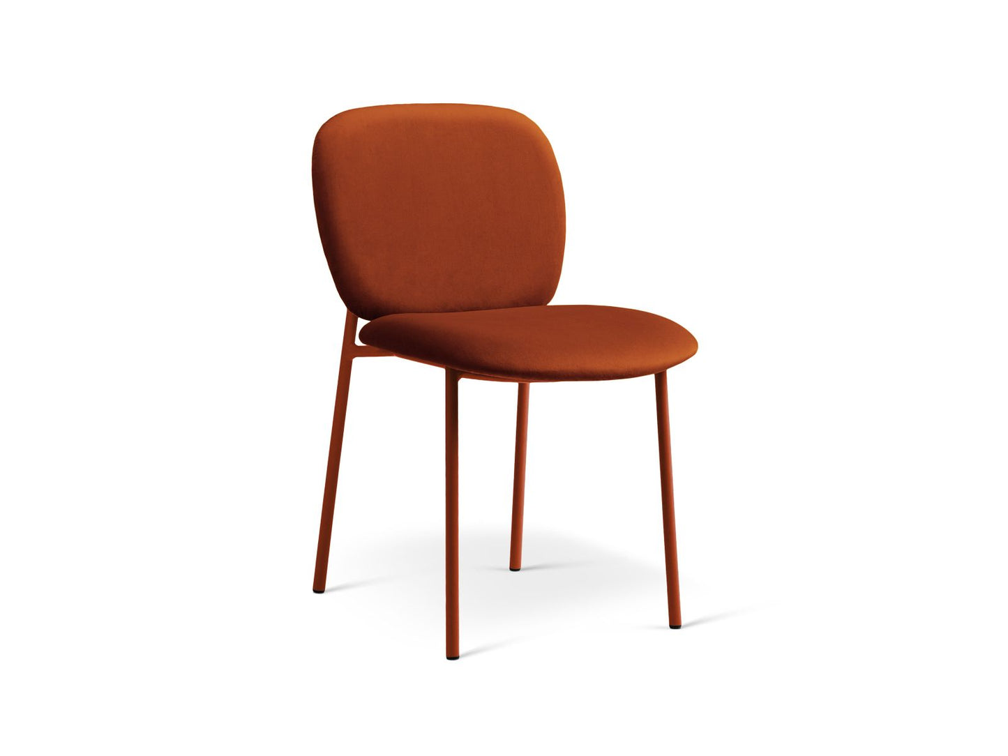 Caroline Set Of 2 Chairs, 49x61 cm — Auburn / Red