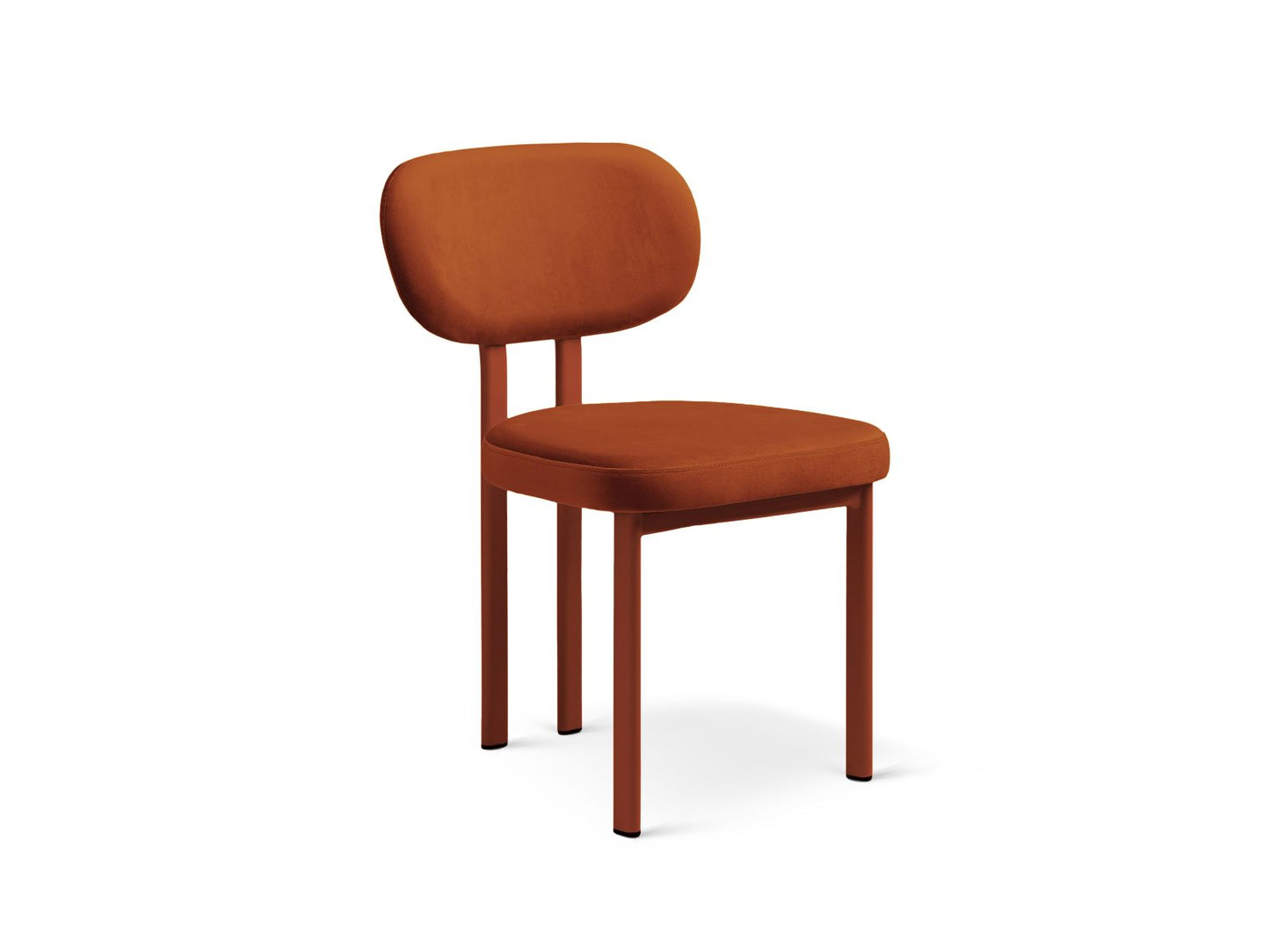 Sam Set of 2 Chairs, 51x52 cm — Auburn / Red